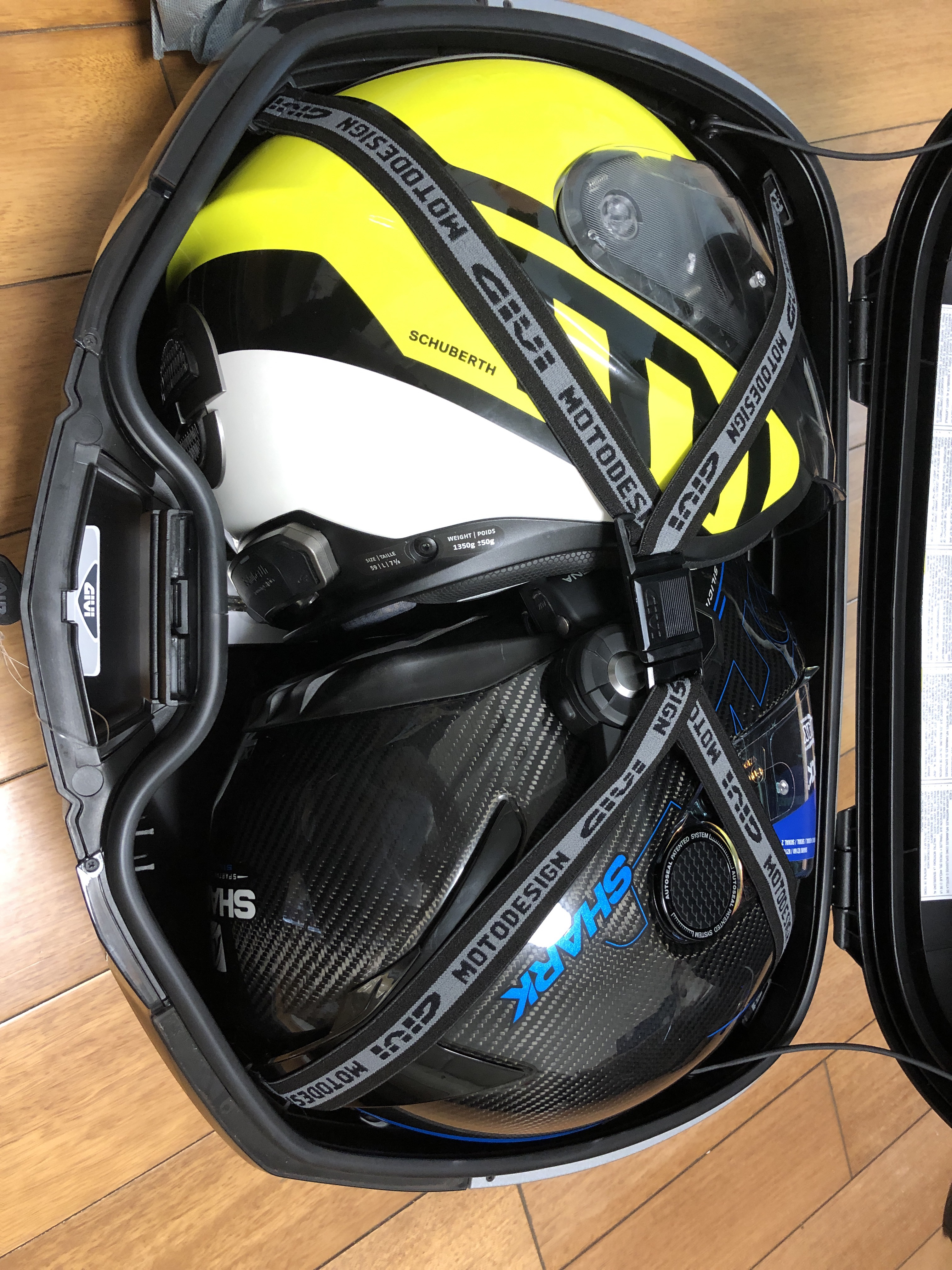 意大利giviv47尾箱摩托摩托车车尾行李后备碳纤维摩托车尾箱