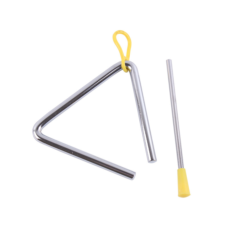 奥尔夫儿童打击乐器幼儿园教具4寸5寸6寸7寸8寸9寸10寸三角铁