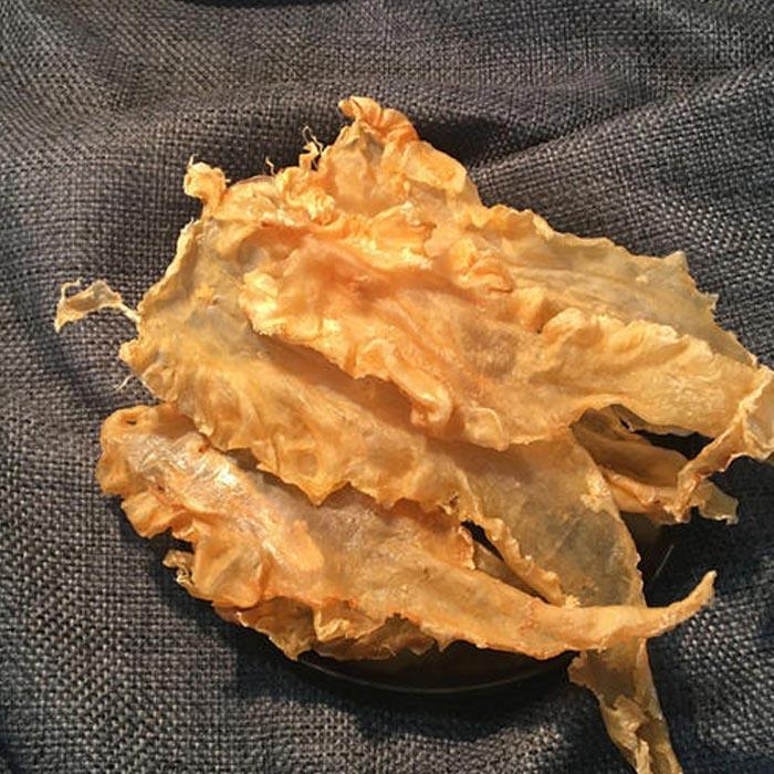 鱼胶正品深海新西兰鳕鱼花胶奶爸干货鱼肚250g干品