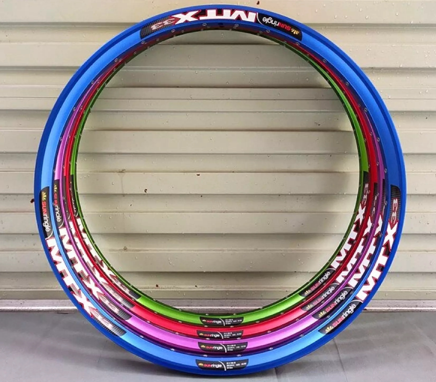 2022款太阳mtx33高强度车圈焊接速降dh轮圈275寸车圈