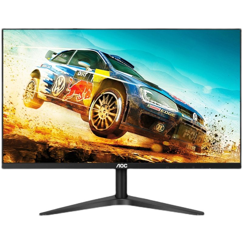 电脑aoc显示屏27英寸ips显示器27b1h直面台式吃鸡显示器