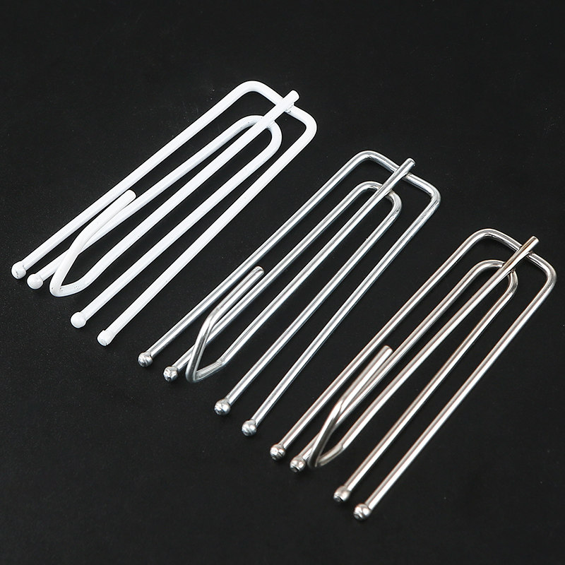 窗帘挂钩不锈钢四爪挂扣爪钩配件钩子加粗钩不挂钩