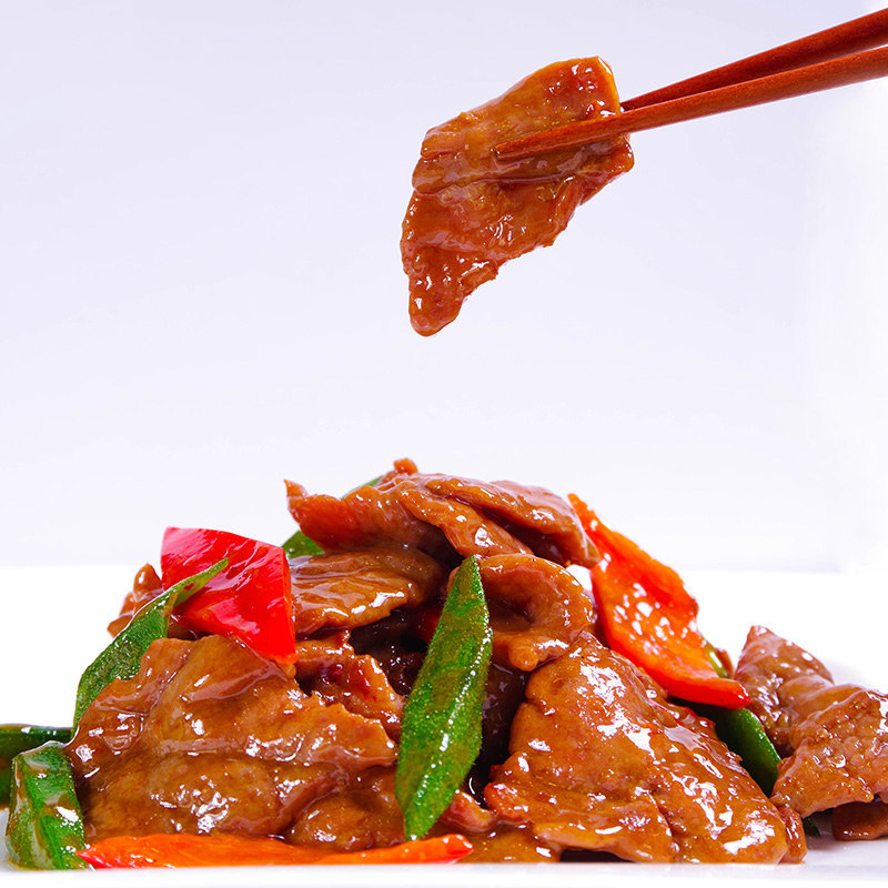 蚝油肉片商用20斤调理鸭柳腌制鸭肉半成品食堂其它