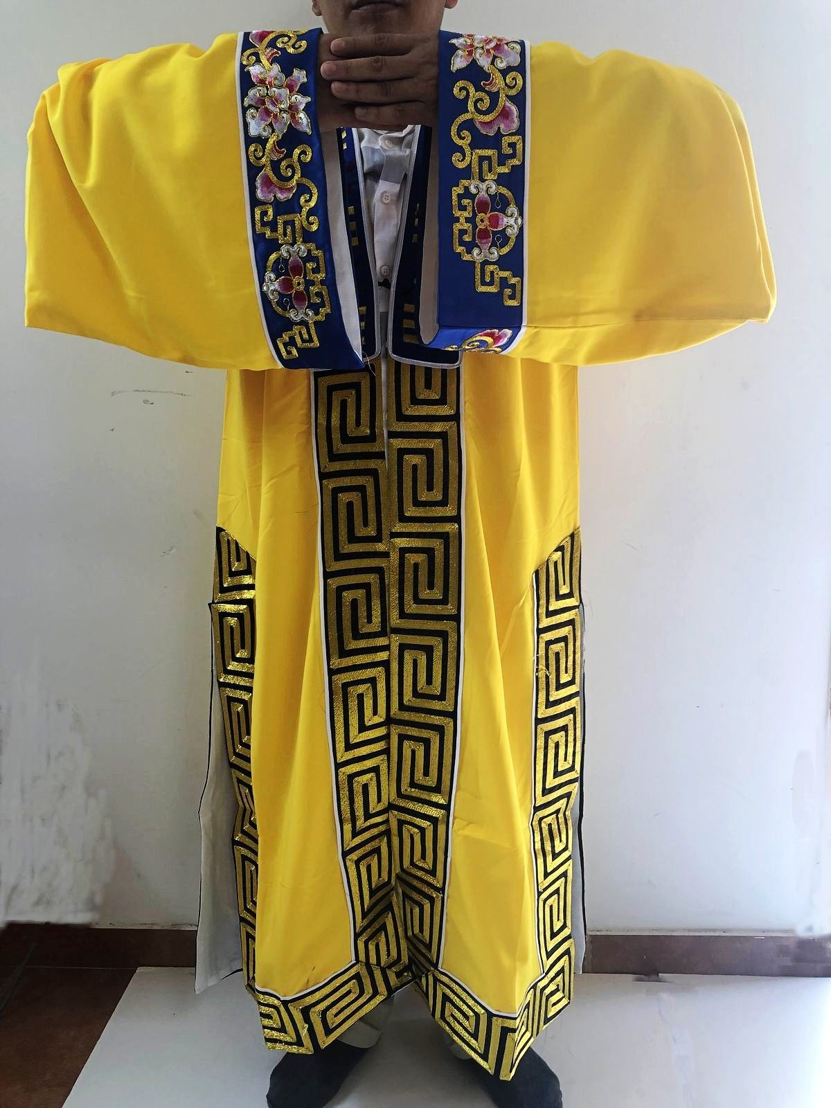 道教绣品刺绣道士服装素服八卦道袍法衣衣带刺绣