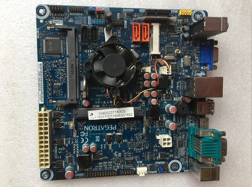 j1800pegatronbytx1双核cpu笔记本内存itx主板17x17主板