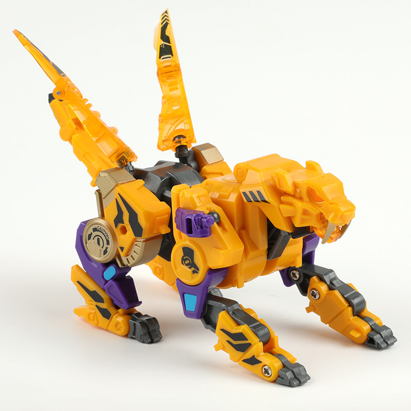 现货52toys猛兽匣虎酷虎潮玩机甲拼装模型男生机器人