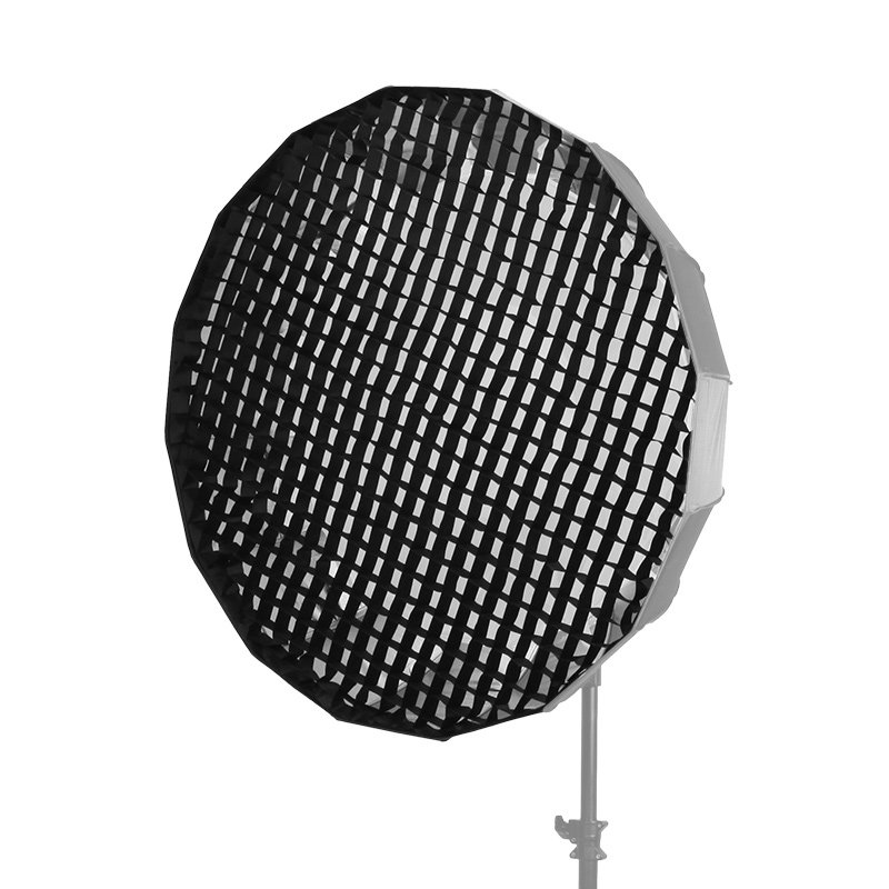 蜂巢柔光闪光灯圆形摄影拍摄格栅静物人像灯罩柔光器具