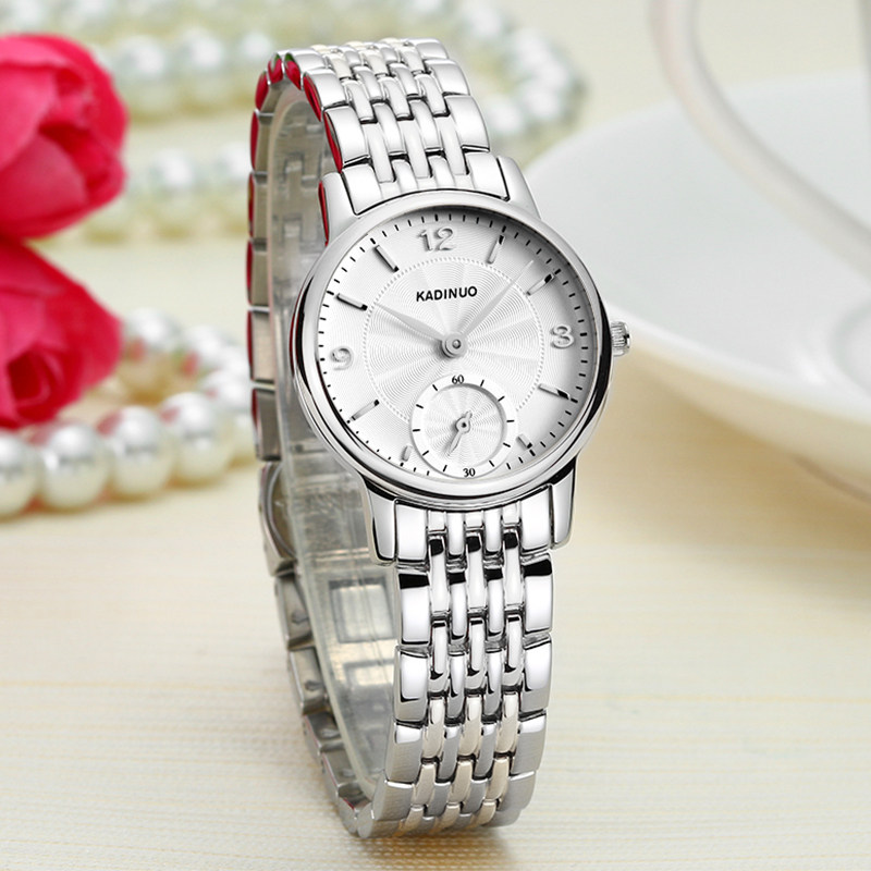 卡迪诺专柜正品简约女表防水石英表精致优雅超薄国产腕表