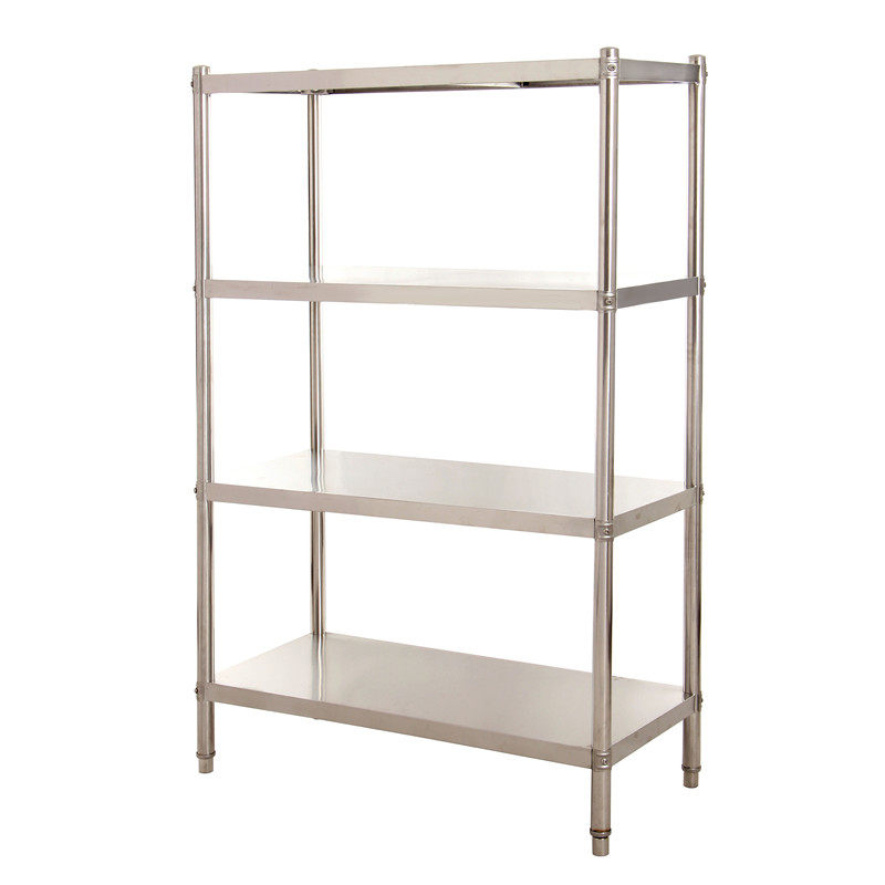 不锈钢厨房置物架多层金属3层微波微波炉炉架放锅架厨房置物架