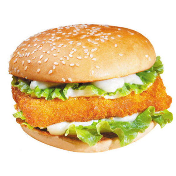 鱼排亚洲渔港汉堡鳕鱼1680克24枚休闲小吃油炸其他食品