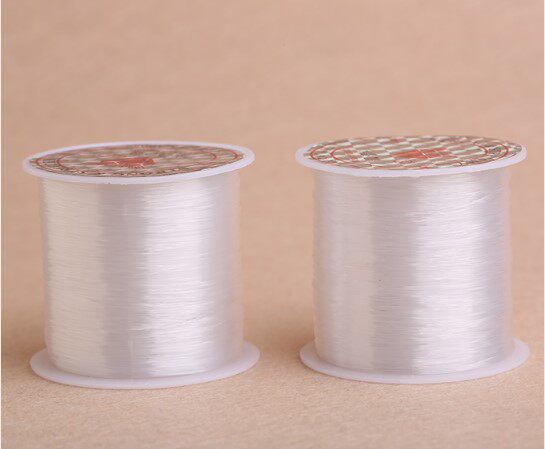 纸扇配件丝线无弹力戒指编织透明塑料线