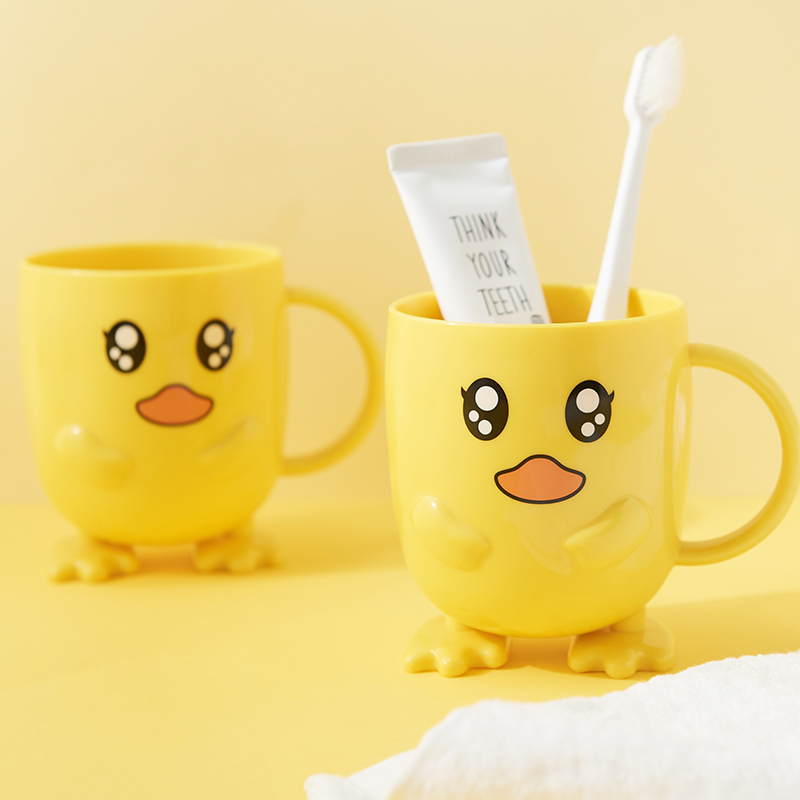 儿童刷牙杯创意卡通可爱宝宝牙缸杯家用简约洗漱口杯牙桶牙刷杯子