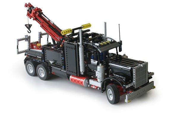 乐高8285科技积木机械lego重型起重拖车美式塑料积木