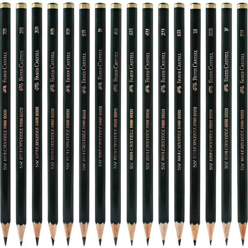 铅笔素描6b绘画书写用书学生专业hb8b铅笔