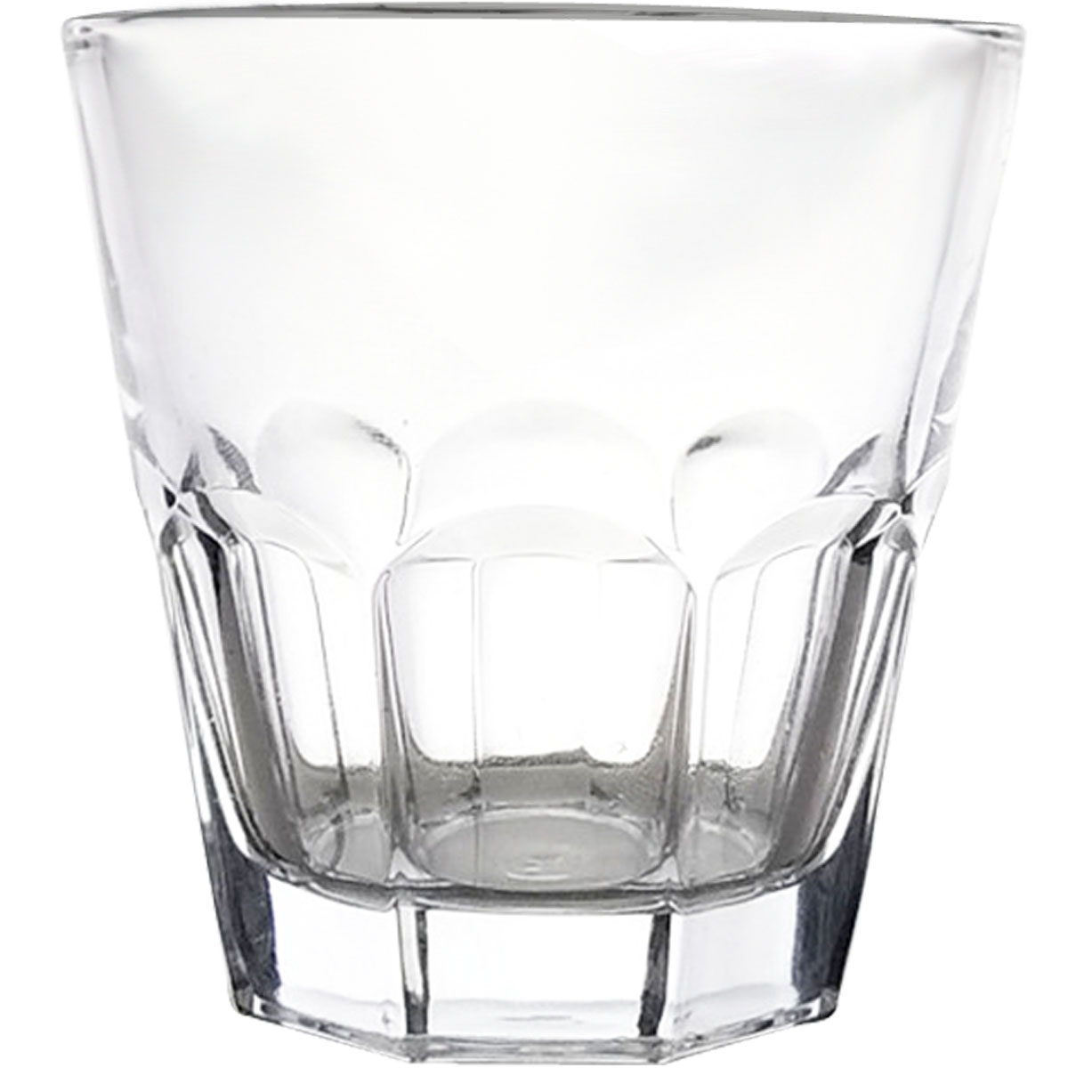 钢化加厚玻璃杯啤酒杯150mlktv八角酒杯防摔耐用厚底啤酒杯