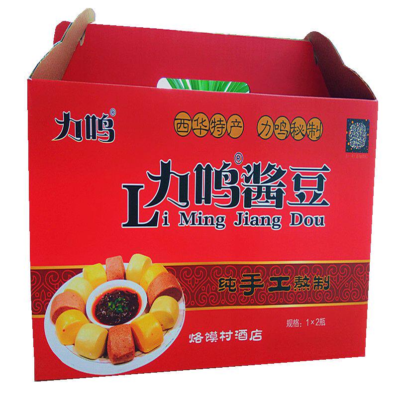 河南特产西华力鸣酱豆自制制黄豆酱手工熬制其他食品