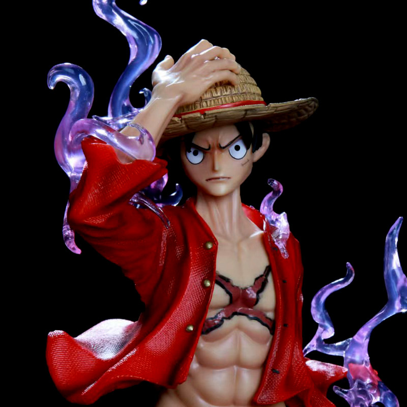 海贼王gk热血三战力拔刀阎魔索隆山路飞草帽雕像手办