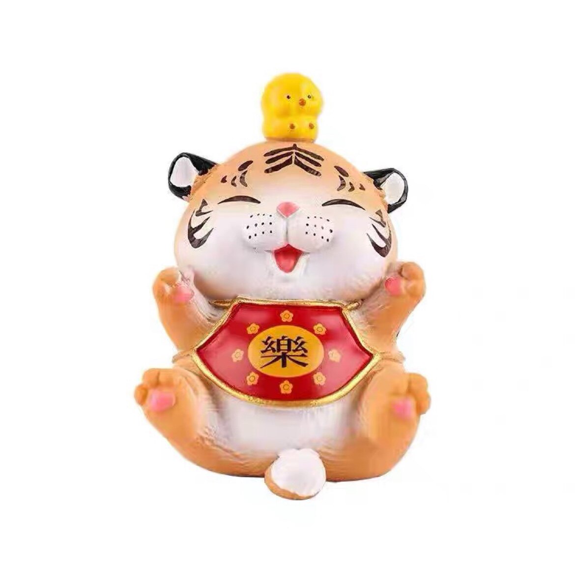 虎虎生威盲盒手办可爱老虎卡通树脂桌面装饰摆件潮玩盲盒