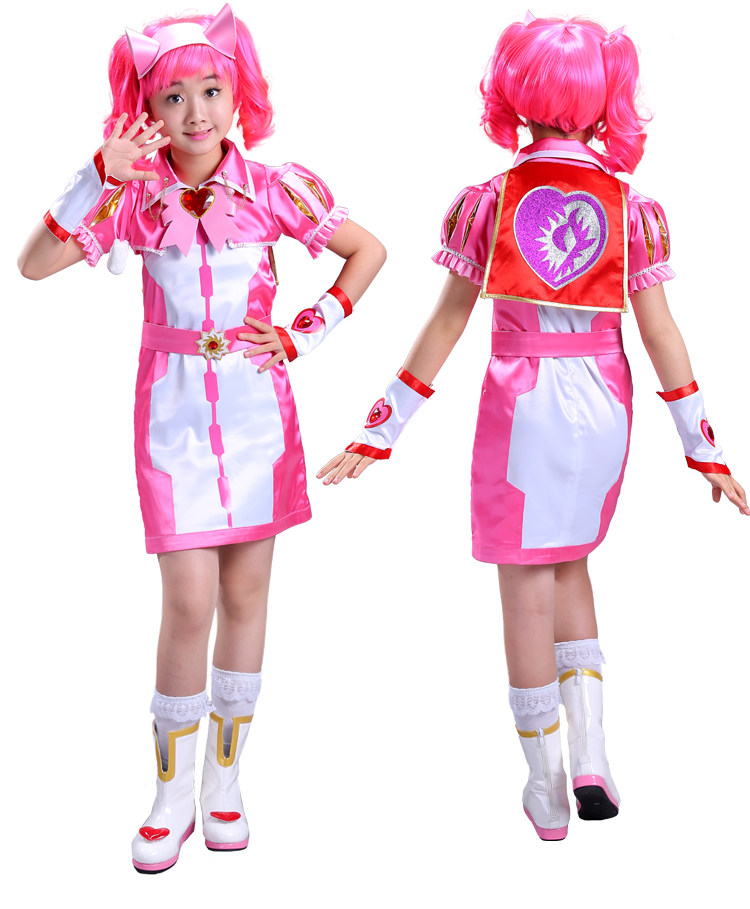 舞法天女的衣服美瑰朵法法苏拉提裙子cos变身朵蜜服装儿表演套装