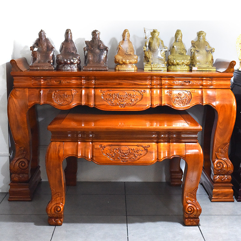 供桌神台供台佛台佛桌斑马雕花财神供桌
