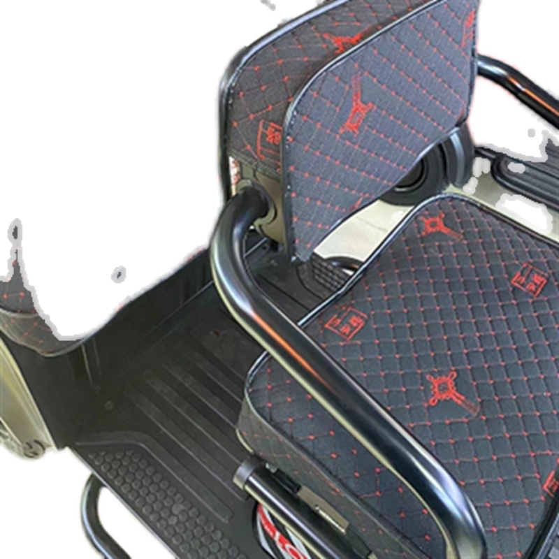 坐垫适用于雅迪c11三轮车座套专车专用亚麻皮革电动车坐垫