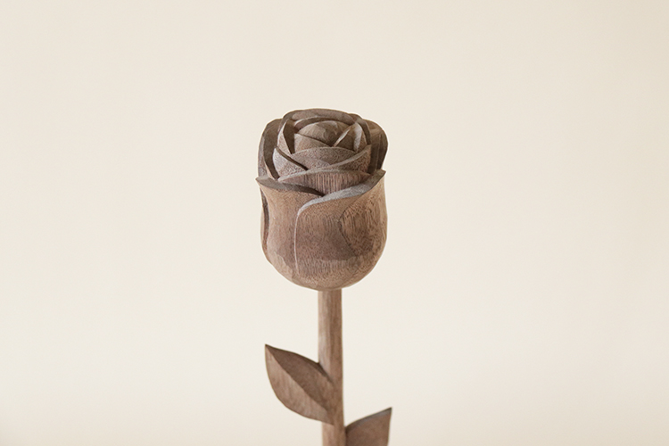 明院原创手作情人节玫瑰花胡桃木香木玫瑰精油香薰其他特色工艺品