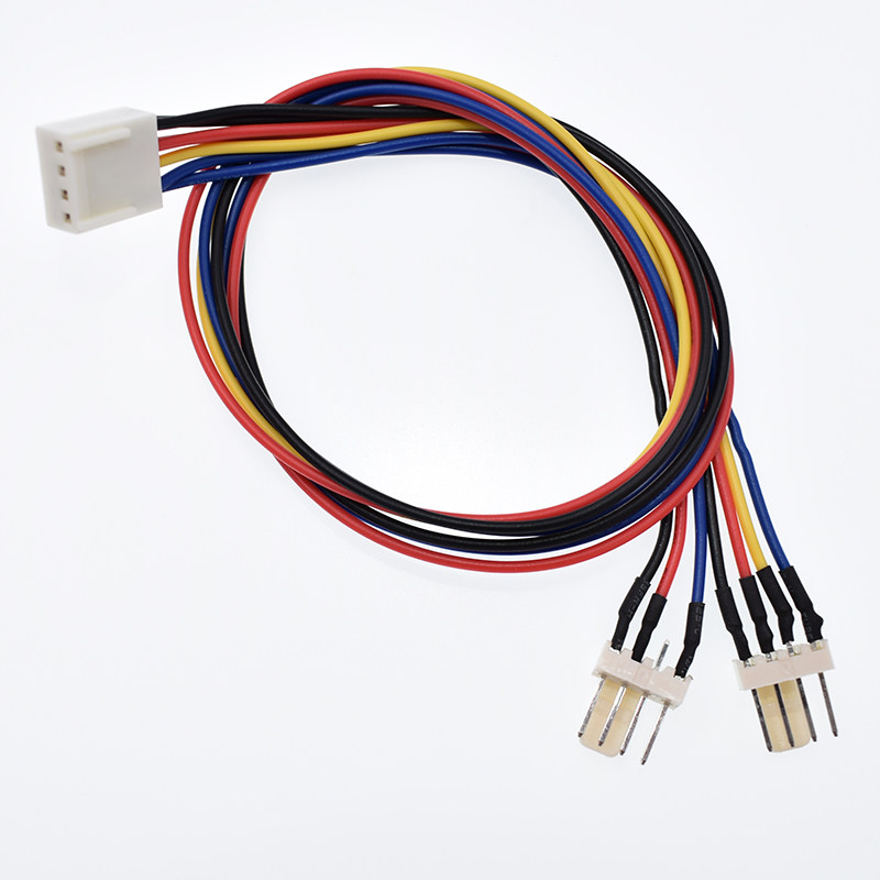 机箱风扇线1分2 主板温控调速4针3pin转接线 pwm一分二延长扩展线