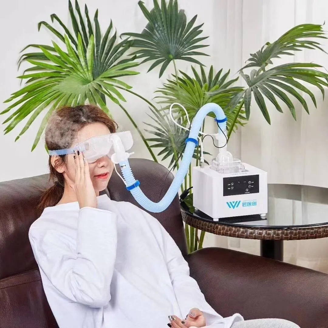 美容院眼部雾化spa干眼蒸眼仪熏眼加热眼睛蒸汽机眼部按摩器