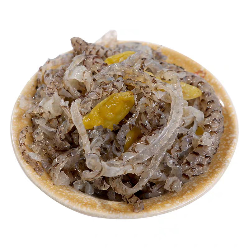 鱼皮荷味泡椒150g即食凉拌香辣海鲜零食小吃即食鱼零食