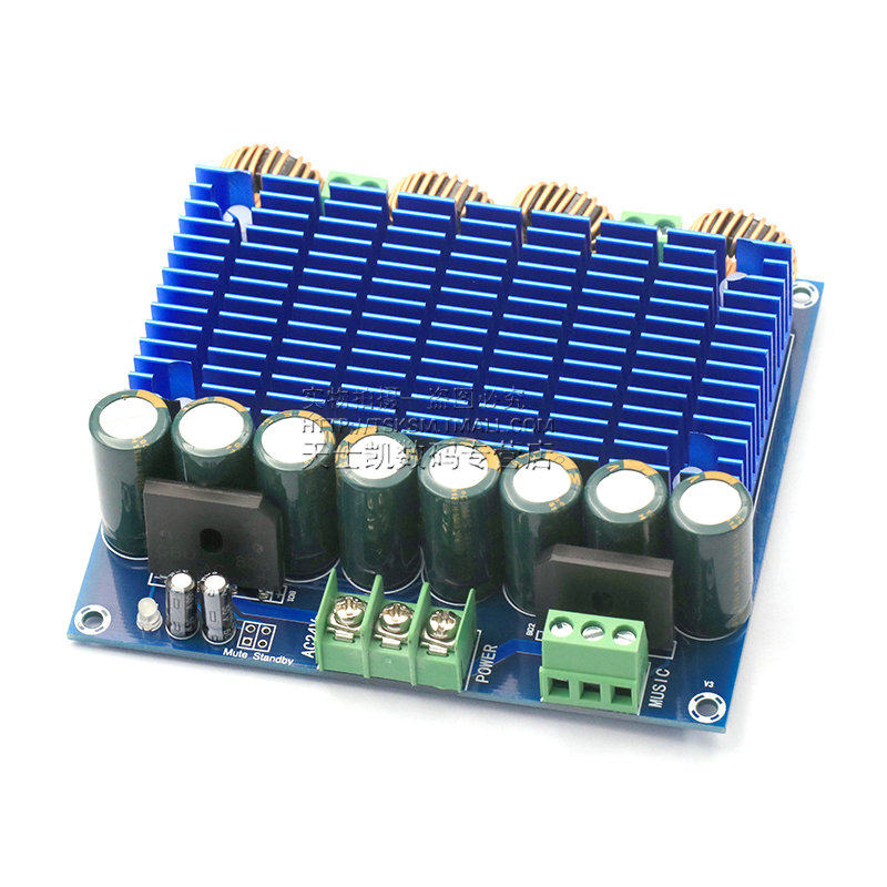 d类数字功放板音频放大420w*2功放模块 大功率重低音音箱音响功放电路