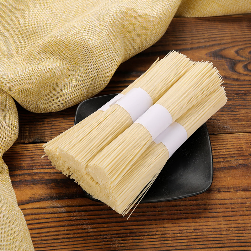 河北特产藁城宫面手工挂面空心心面超细面条面条