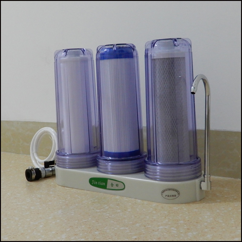 净水机金田008b台式水龙头三级粗滤过滤器非直饮大净水器