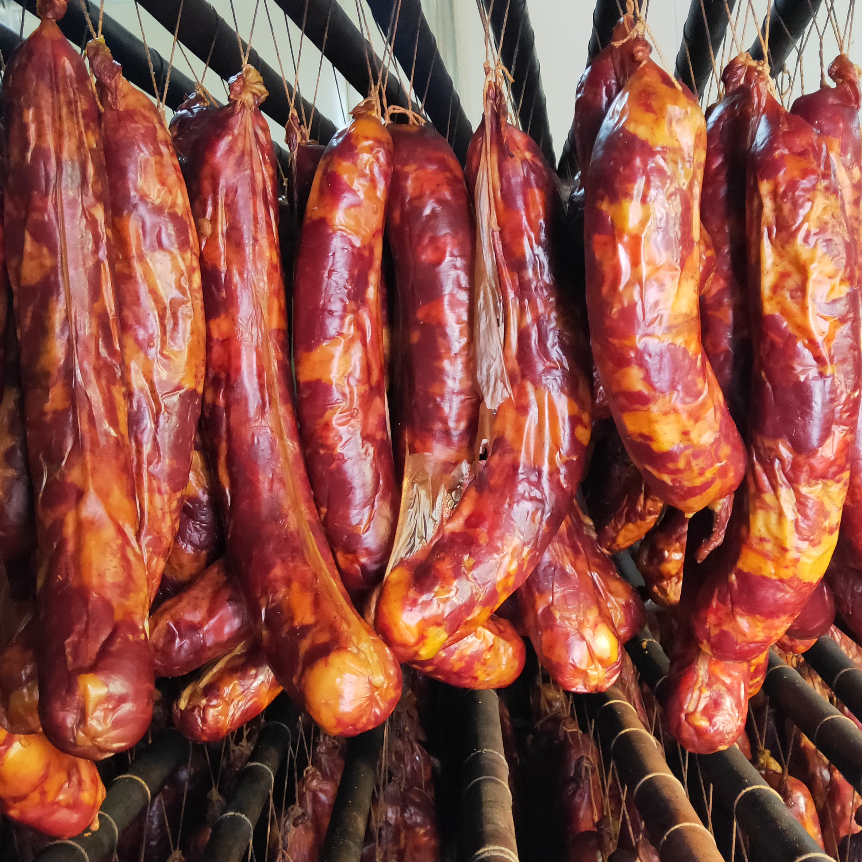 新疆伊犁特产正宗熏马肠(马肉)大块肉 风味人间哈萨克手工制作1kg