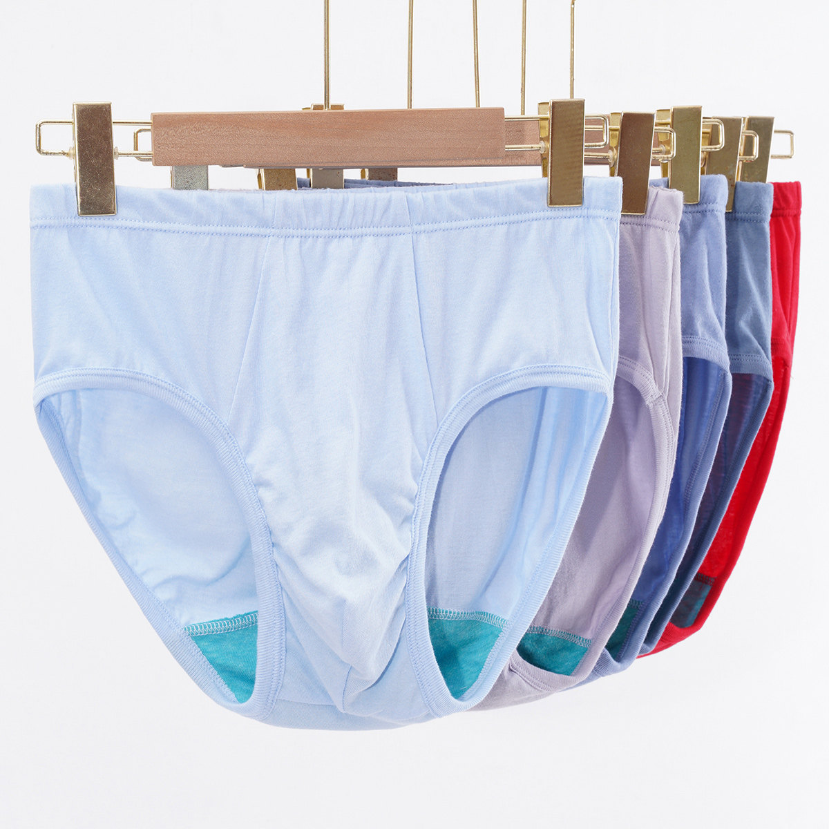 ab内裤男士纯棉棉裤抗菌高腰宽松大码三角男三角内裤