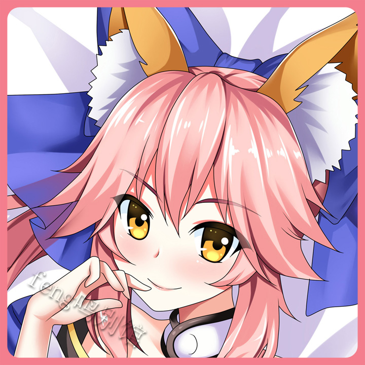 fgo型月typemoonfategrandorder玉藻抱枕周边动漫毛绒