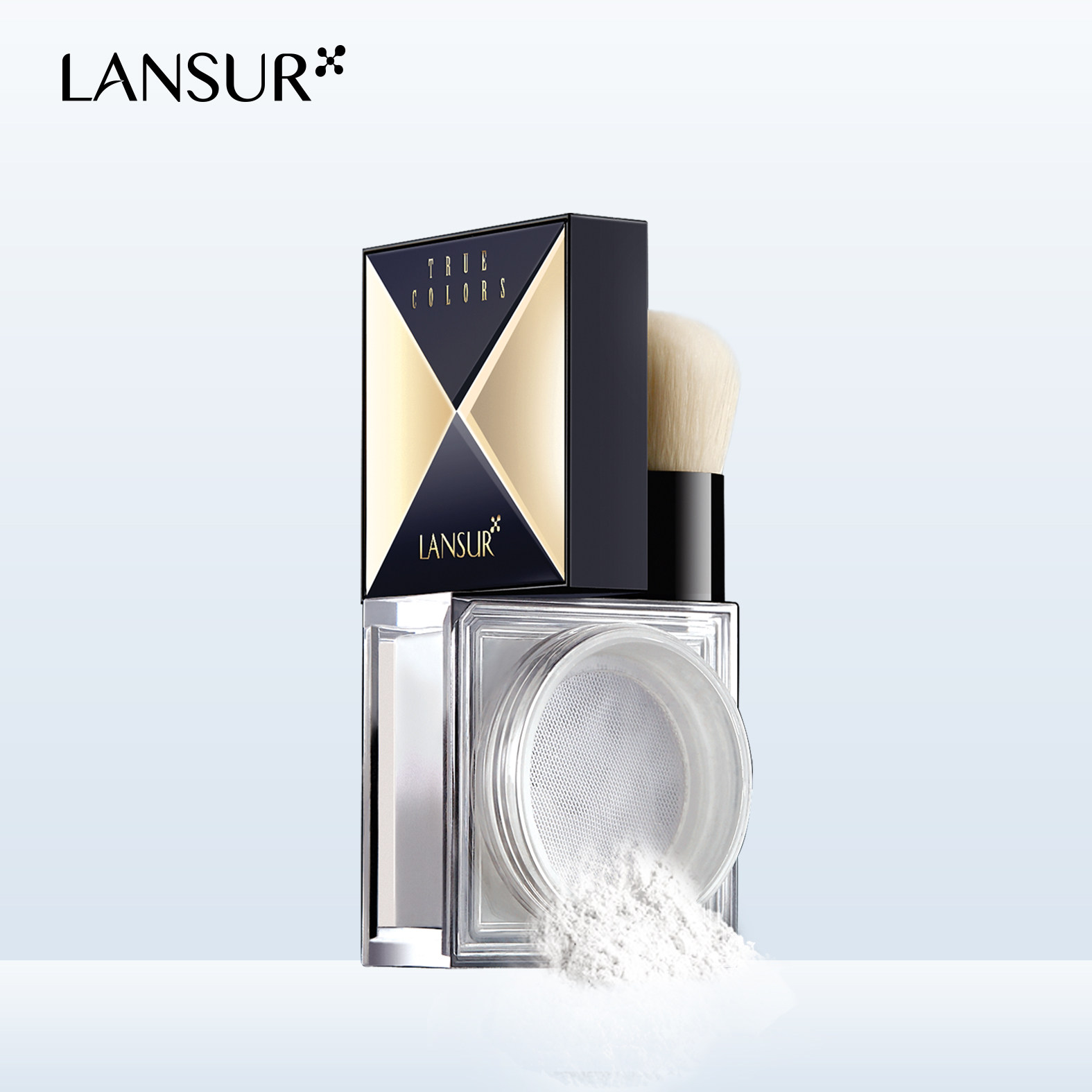 天猫兰瑟本色清透蜜粉持久控油保湿散粉