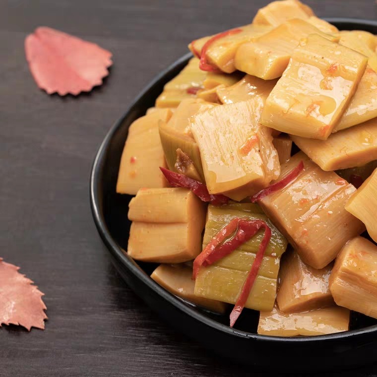 爽口园碳烤笋排228gx5袋卤奉华油焖私房酒店整箱笋类制品