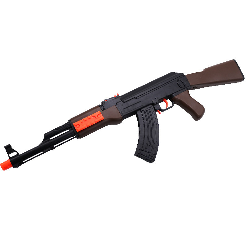 儿童玩具枪可发射水晶弹手动版下供弹ak47水弹枪软弹枪男孩玩具枪