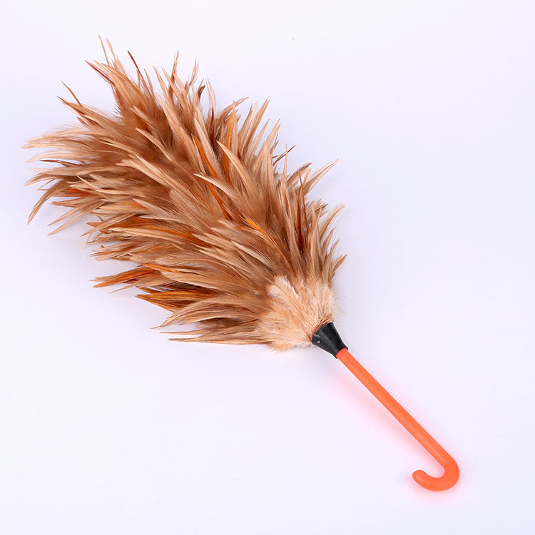 鸡毛手工毛掸掸子除尘清洁家用小号便宜串线除尘掸