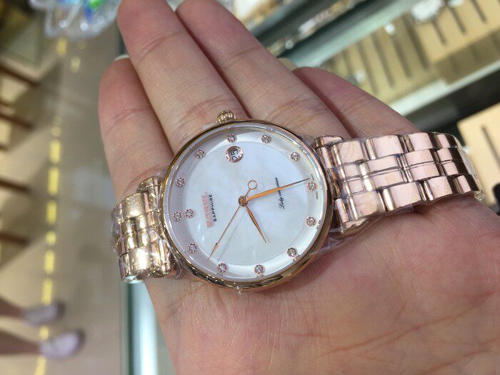 nobel诺贝尔手表新款女式石英5710318050502休闲钢带正品国产腕表