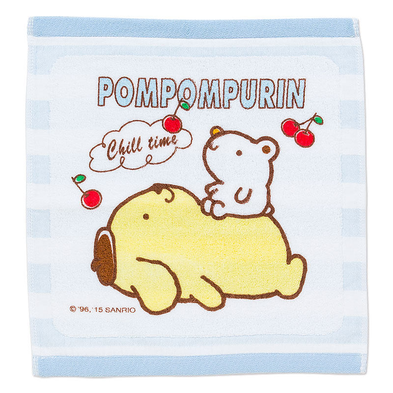 日本本原装进口pompompurin布丁狗纯棉毛巾手巾面巾cool动漫水杯