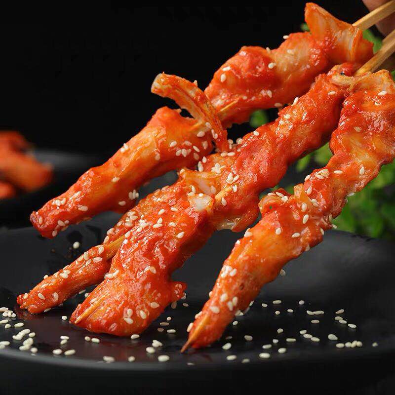 骨肉相连冷冻半成品鸡肉串烧烤鸡脆骨油炸零食小吃其它