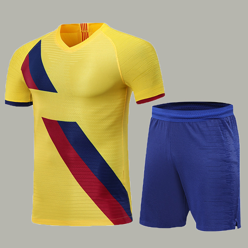 足球球员紧身修身套装2020新款训练球衣定制足球服