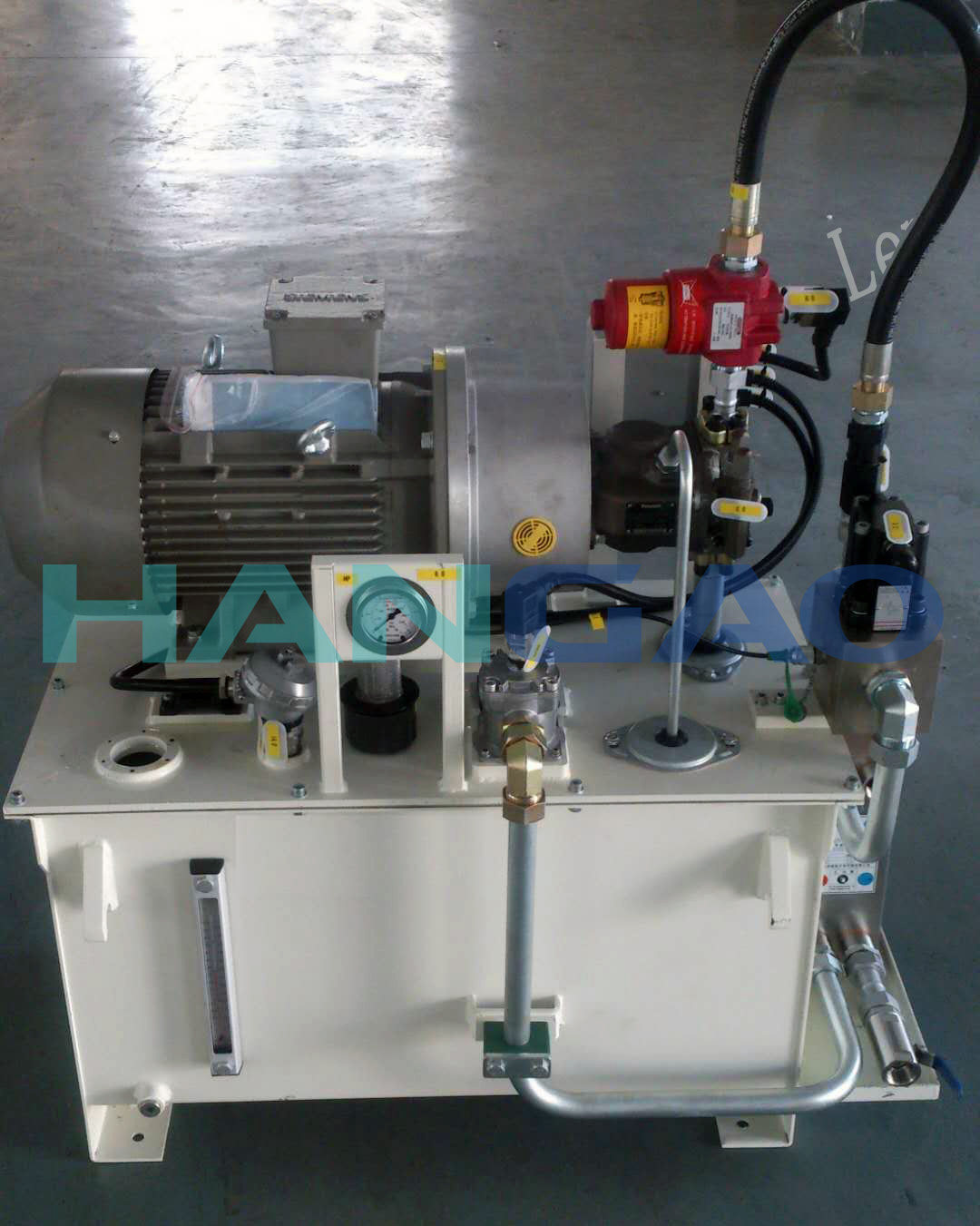 液压系统站台台湾品牌7kw电机电磁阀泵站定制液压机