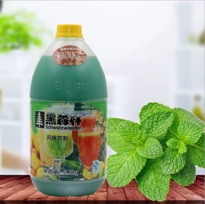 果汁奶茶原料鲜活黑森林6倍浓缩薄荷多口口味浓缩果蔬汁