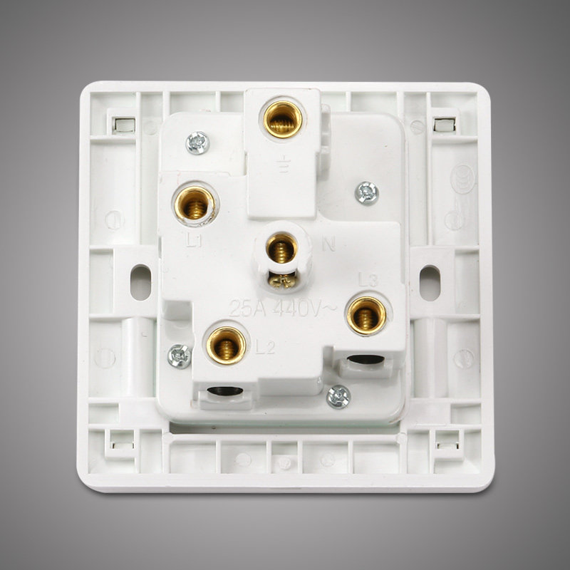 插头龙榜五芯五孔工业三相大功率电源380v插座插头