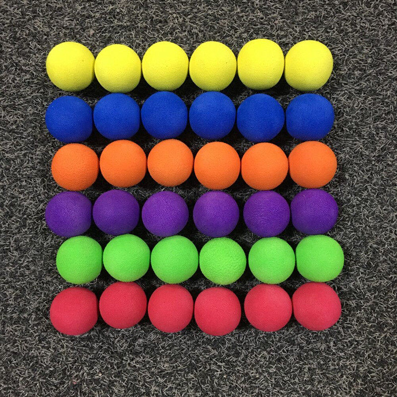 植物大战僵尸球球儿童玩具可发射软弹泡沫球圆球彩色玩具发射球