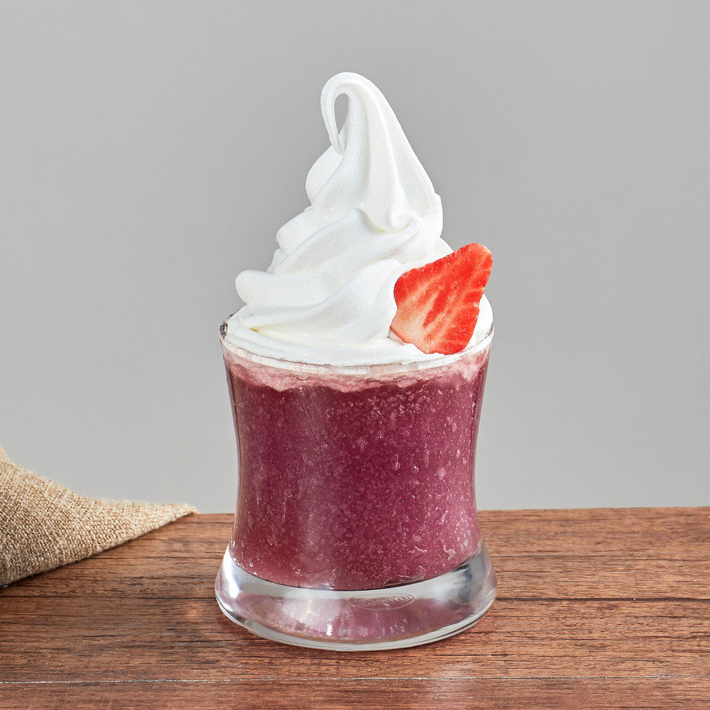 模型水果圣代冰淇淋新地冒烟网红红冰仿真水果