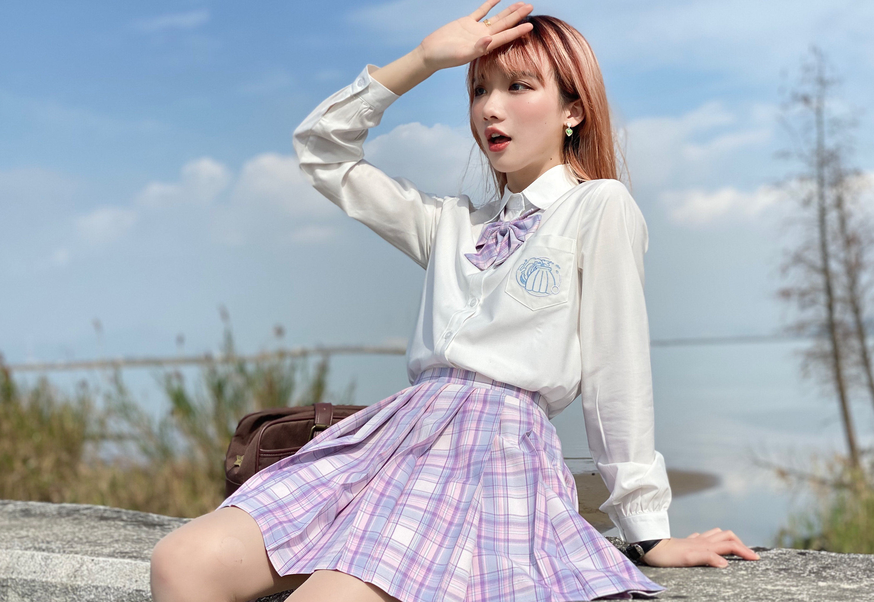 【桃桃乐】全款预约 喵酱原创jk制服格裙 无意向金专拍