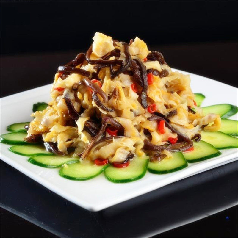 扇贝美味贝裙裙边凉菜速冻调味500g料理小菜寿司料理